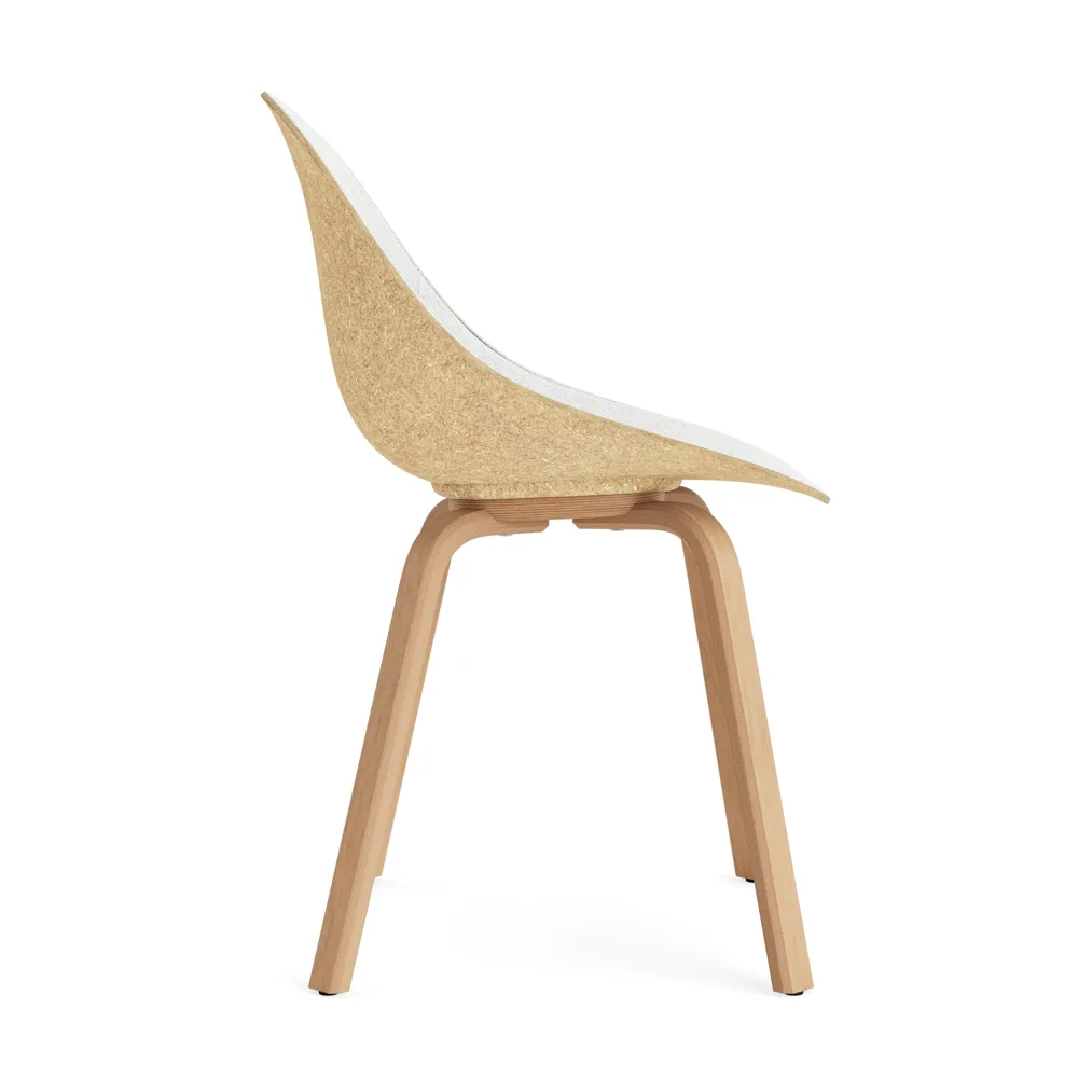Silla asiento tapizado Mat Chair, Hallingdal 110-hemp-beech Normann Copenhagen