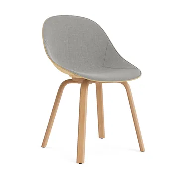 Silla asiento tapizado Mat Chair - Remix 133-hemp-beech - Normann Copenhagen