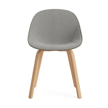 Silla asiento tapizado Mat Chair - Remix 133-seaweed-beech - Normann Copenhagen