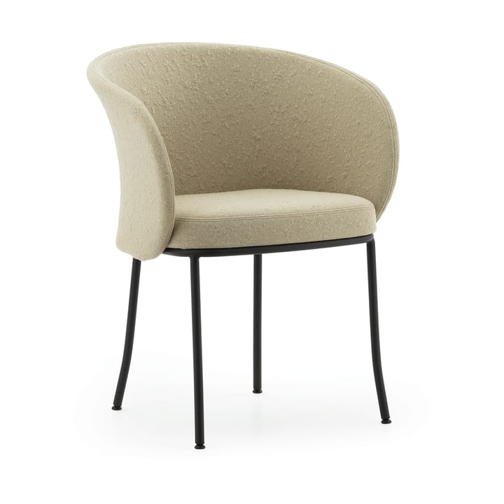 Silla con brazos Knit - Acero negro arena - Normann Copenhagen