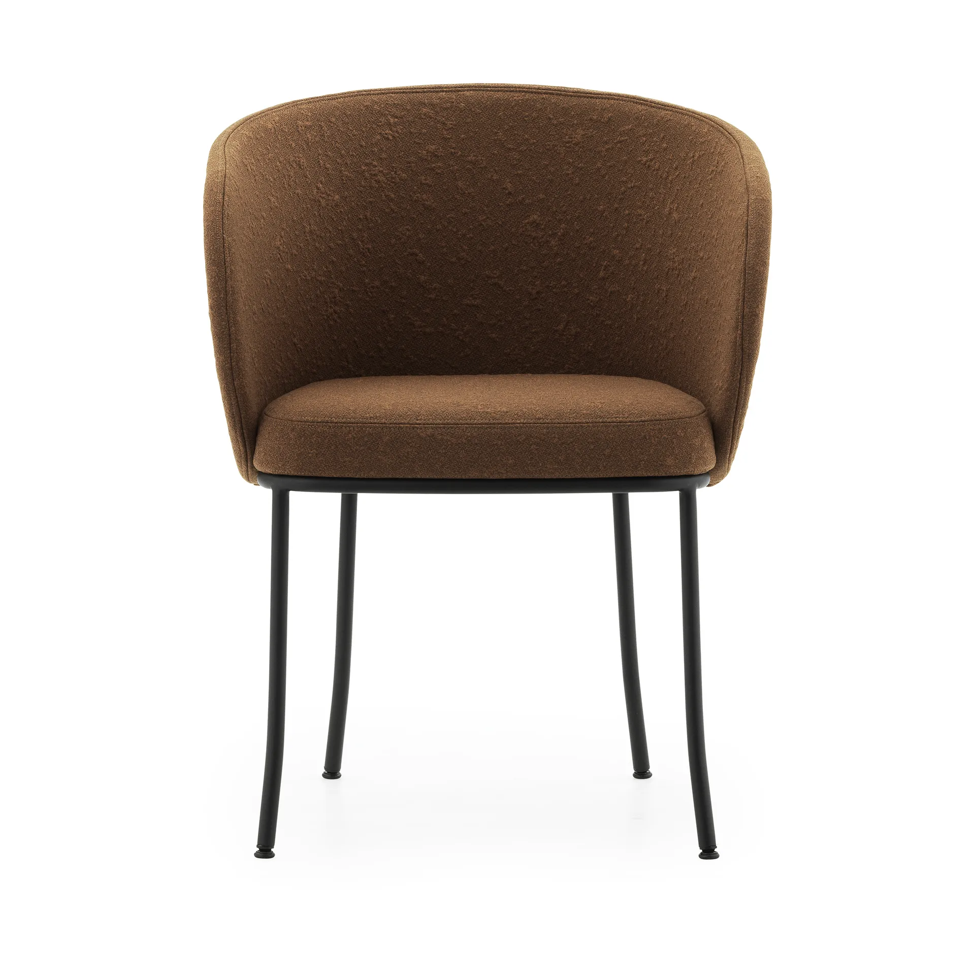 Silla con brazos Knit, Acero negro brandy Normann Copenhagen