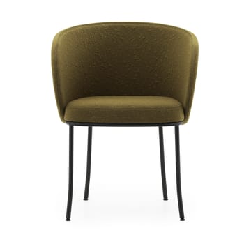 Silla con brazos Knit - Acero negro oliva - Normann Copenhagen