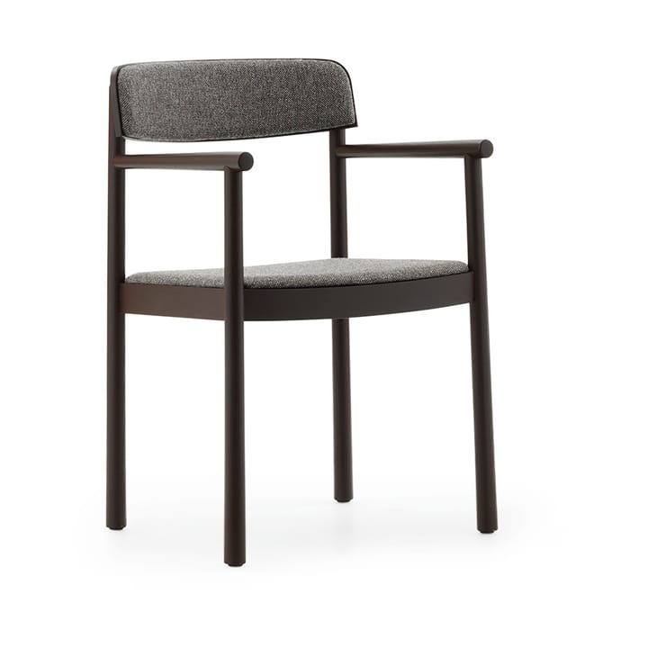 Silla con brazos Timb - Marrón cenizo - tejido Hallingdal 368 - Normann Copenhagen