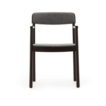 Silla con brazos Timb - Marrón cenizo - tejido Hallingdal 368 - Normann Copenhagen