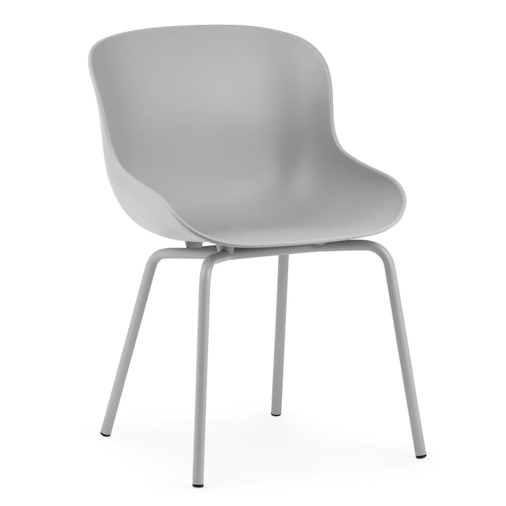 Silla con patas de metal Hyg - Gris - Normann Copenhagen