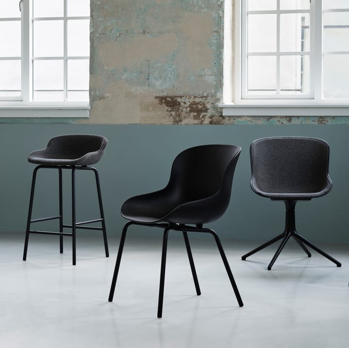 Silla con patas de metal Hyg - Negro - Normann Copenhagen