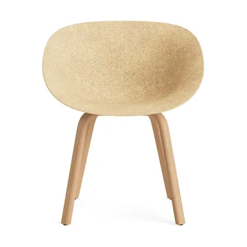 Silla con reposabrazos Mat Armchair - Hemp-beech - Normann Copenhagen