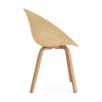 Silla con reposabrazos Mat Armchair - Hemp-beech - Normann Copenhagen