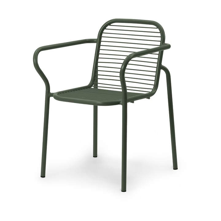 Silla con reposabrazos Vig - Green - Normann Copenhagen