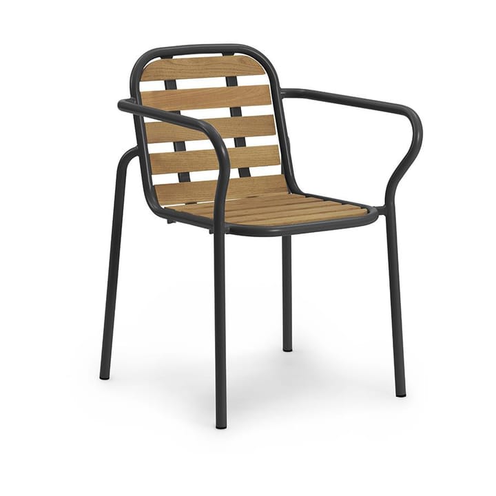 Silla con reposabrazos Vig Robinia - Black - Normann Copenhagen