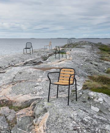 Silla con reposabrazos Vig Robinia - Black - Normann Copenhagen