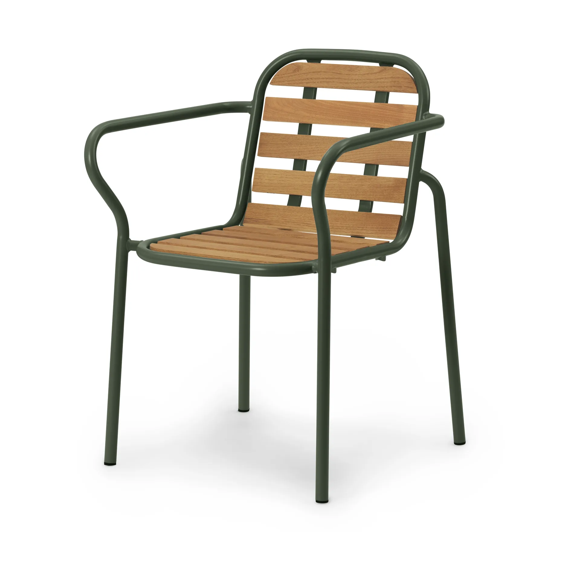 Silla con reposabrazos Vig Robinia, Green Normann Copenhagen