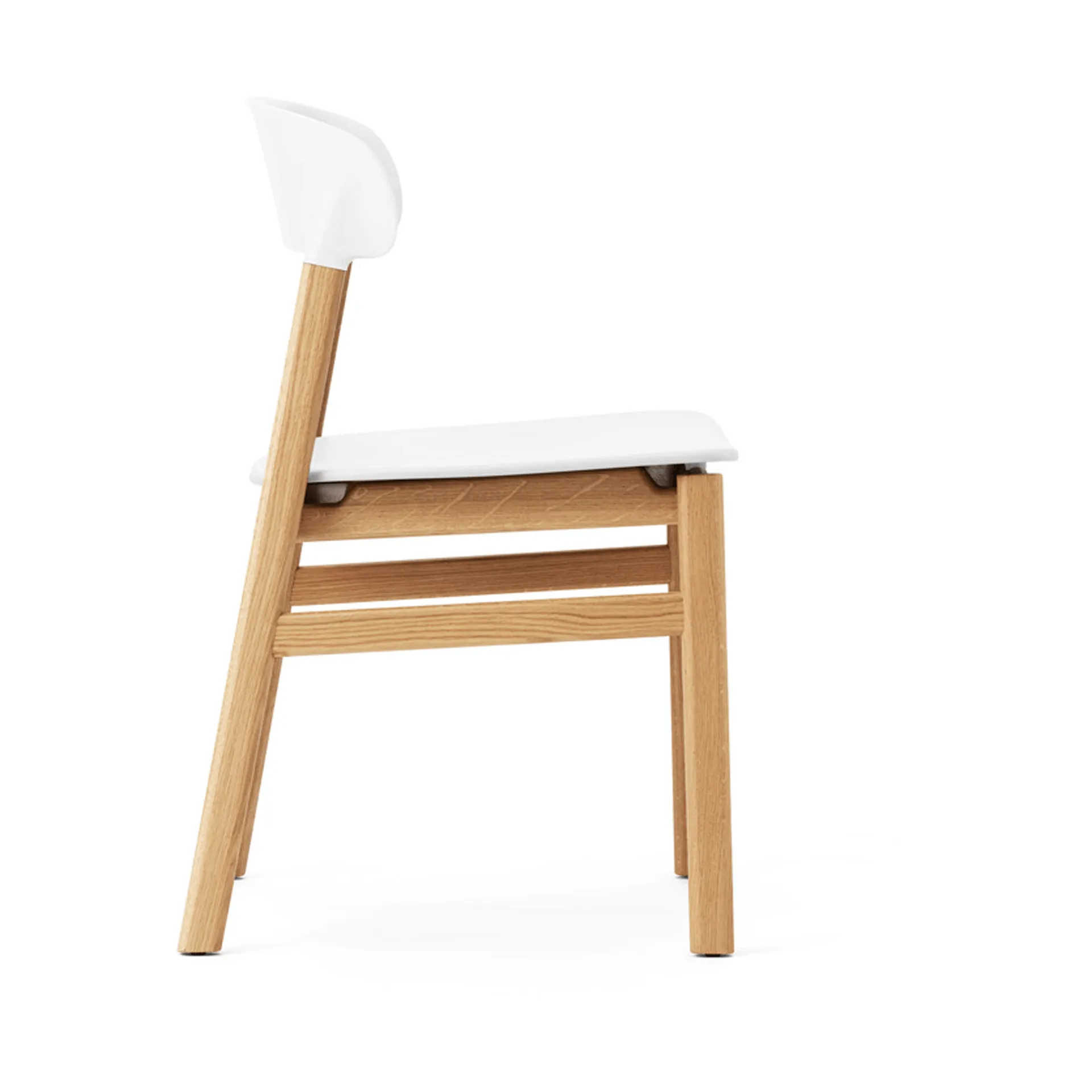 Silla de roble Herit, Blanco Normann Copenhagen