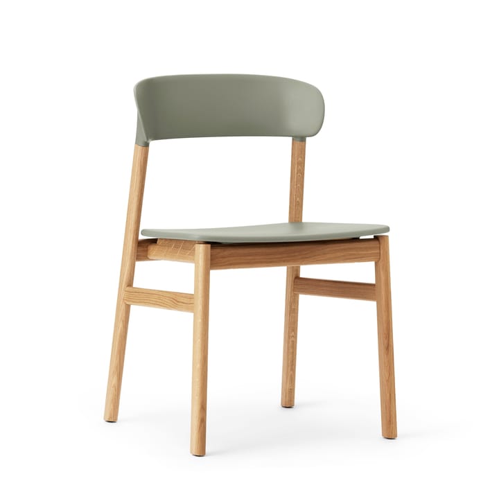Silla de roble Herit - dusty green (verde) - Normann Copenhagen