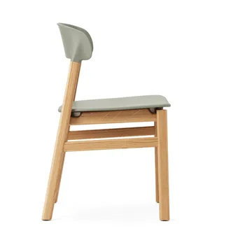 Silla de roble Herit - dusty green (verde) - Normann Copenhagen