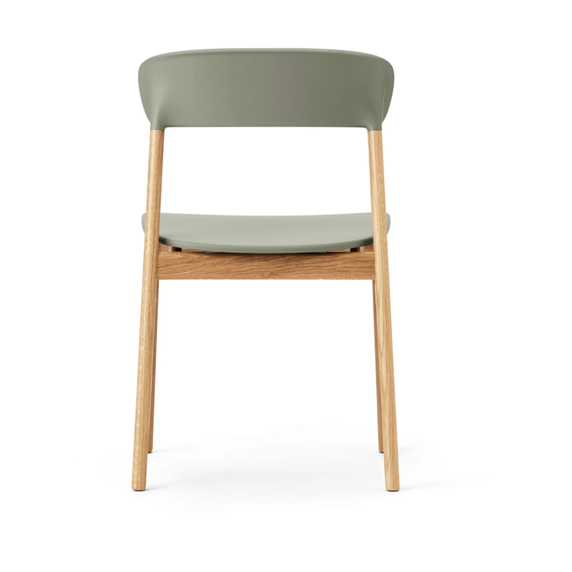 Silla de roble Herit, dusty green (verde) Normann Copenhagen