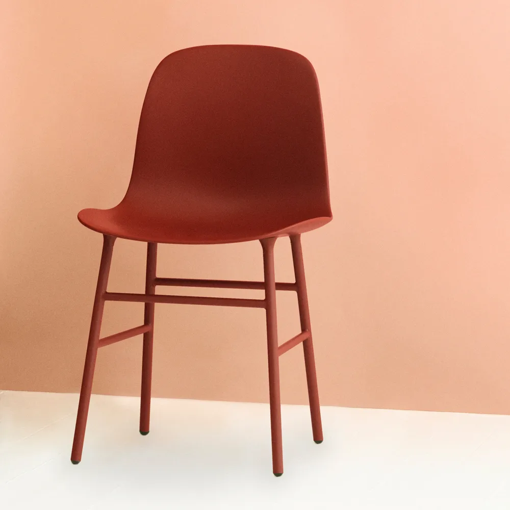 Silla Form, Green, patas de roble Normann Copenhagen