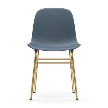 Silla Form patas latón - azul - Normann Copenhagen