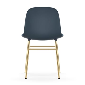 Silla Form patas latón - azul - Normann Copenhagen