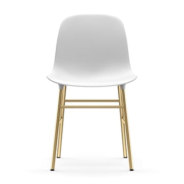Silla Form patas latón - blanco - Normann Copenhagen