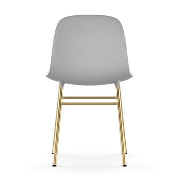 Silla Form patas latón - blanco - Normann Copenhagen