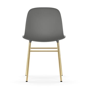 Silla Form patas latón - gris - Normann Copenhagen