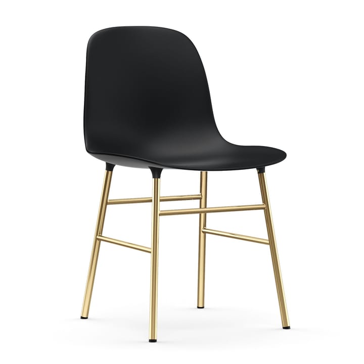 Silla Form patas latón - negro - Normann Copenhagen