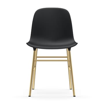 Silla Form patas latón - negro - Normann Copenhagen