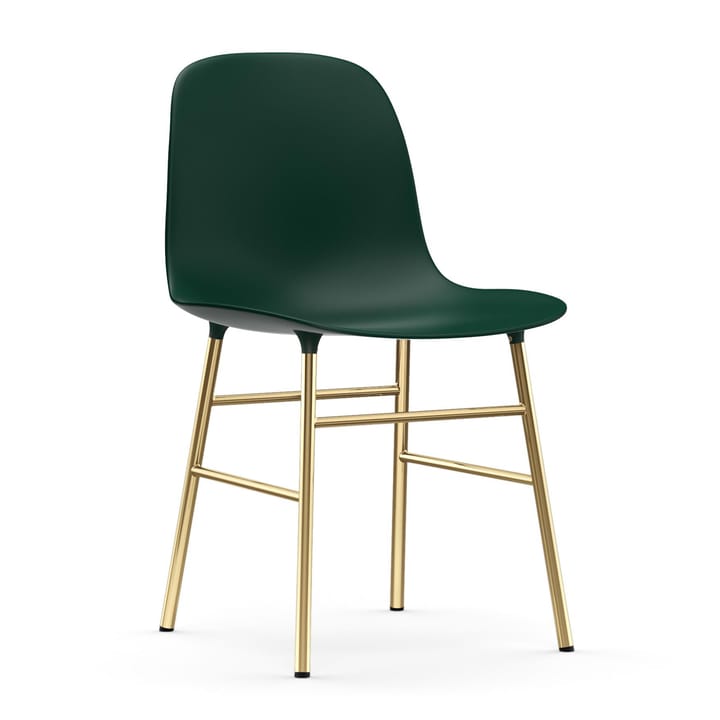 Silla Form patas latón - verde - Normann Copenhagen