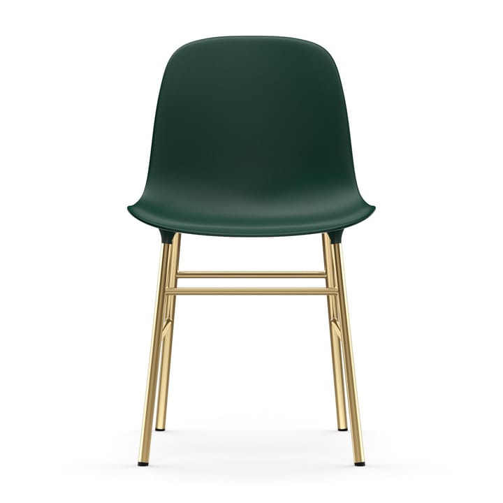 Silla Form patas latón - verde - Normann Copenhagen