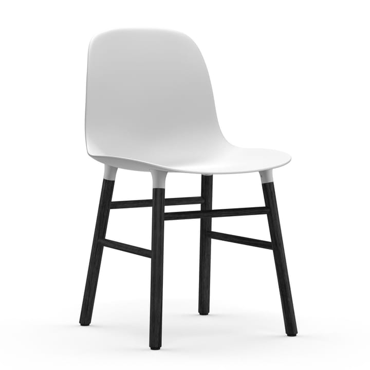 Silla Form patas negras - blanco - Normann Copenhagen