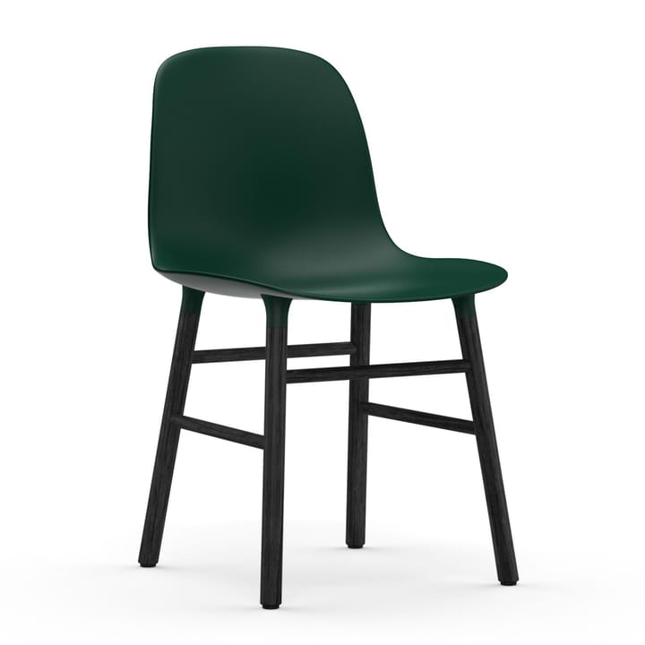 Silla Form patas negras - verde - Normann Copenhagen