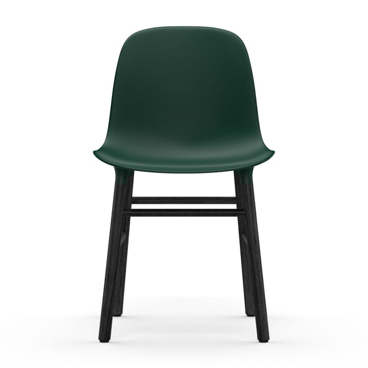 Silla Form patas negras, verde Normann Copenhagen