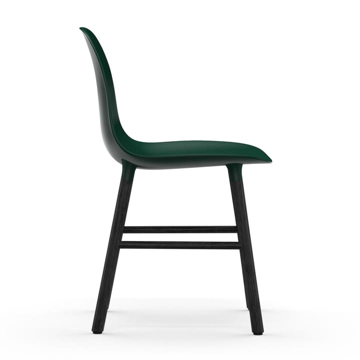 Silla Form patas negras, verde Normann Copenhagen