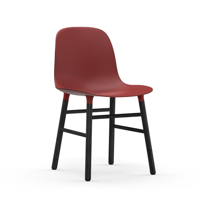 Silla Form - Red, patas negras - Normann Copenhagen