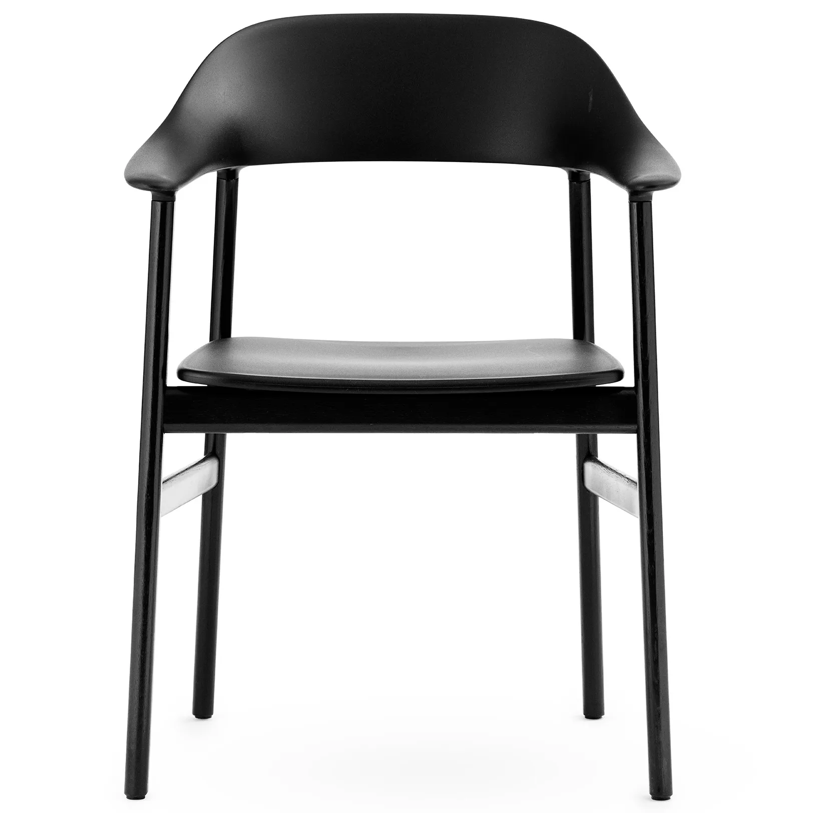 Silla Herit reposabrazos negro roble, negro Normann Copenhagen