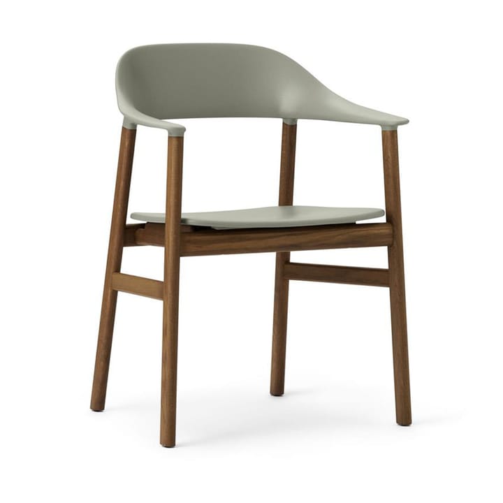 Silla Herit roble ahumado - Dusty Green - Normann Copenhagen