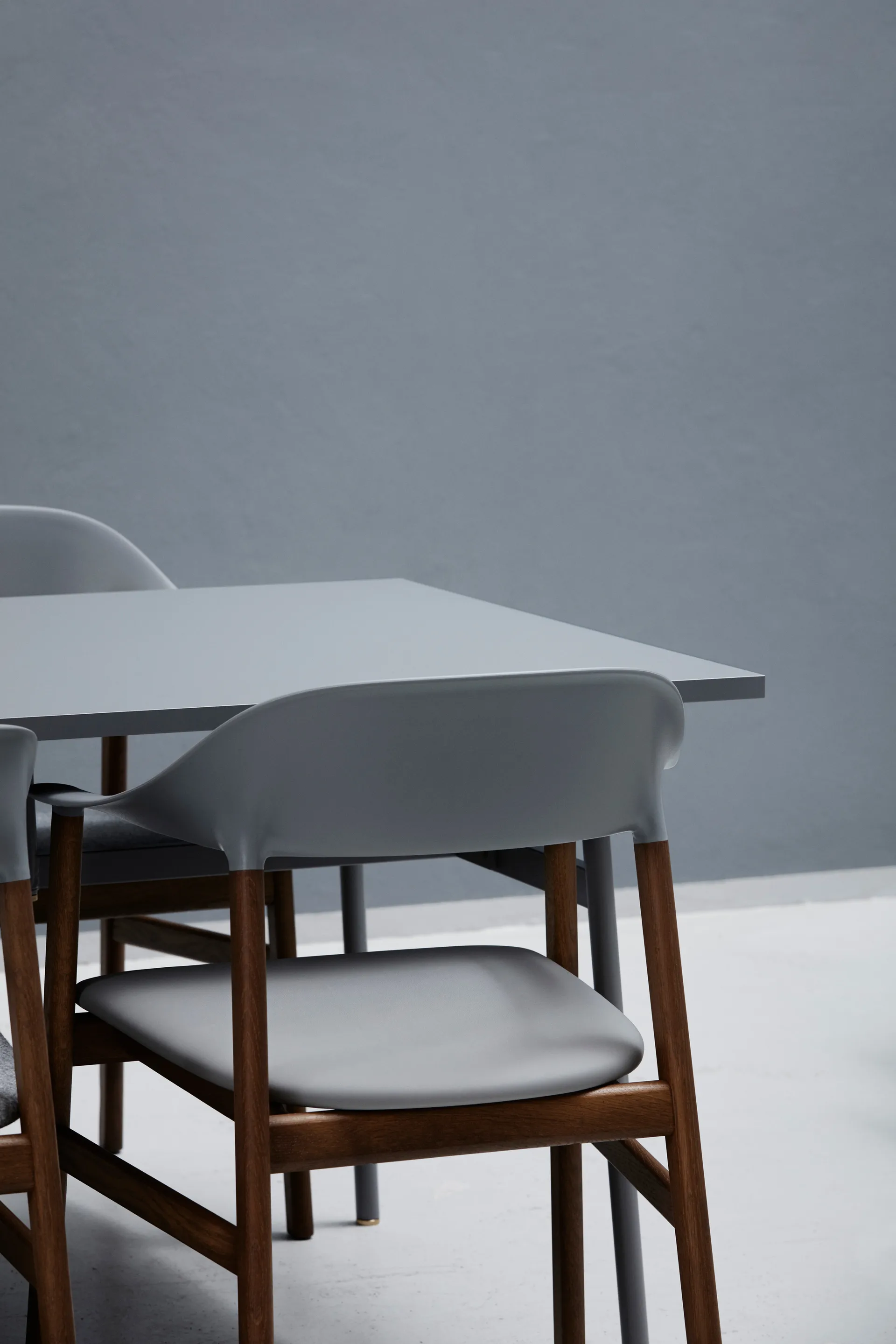 Silla Herit roble ahumado, Grey Normann Copenhagen