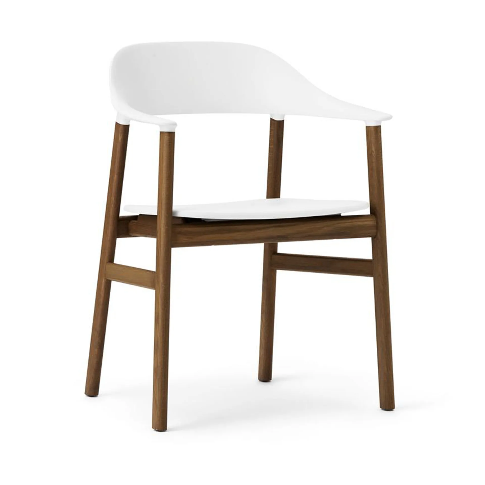 Silla Herit roble ahumado, White Normann Copenhagen