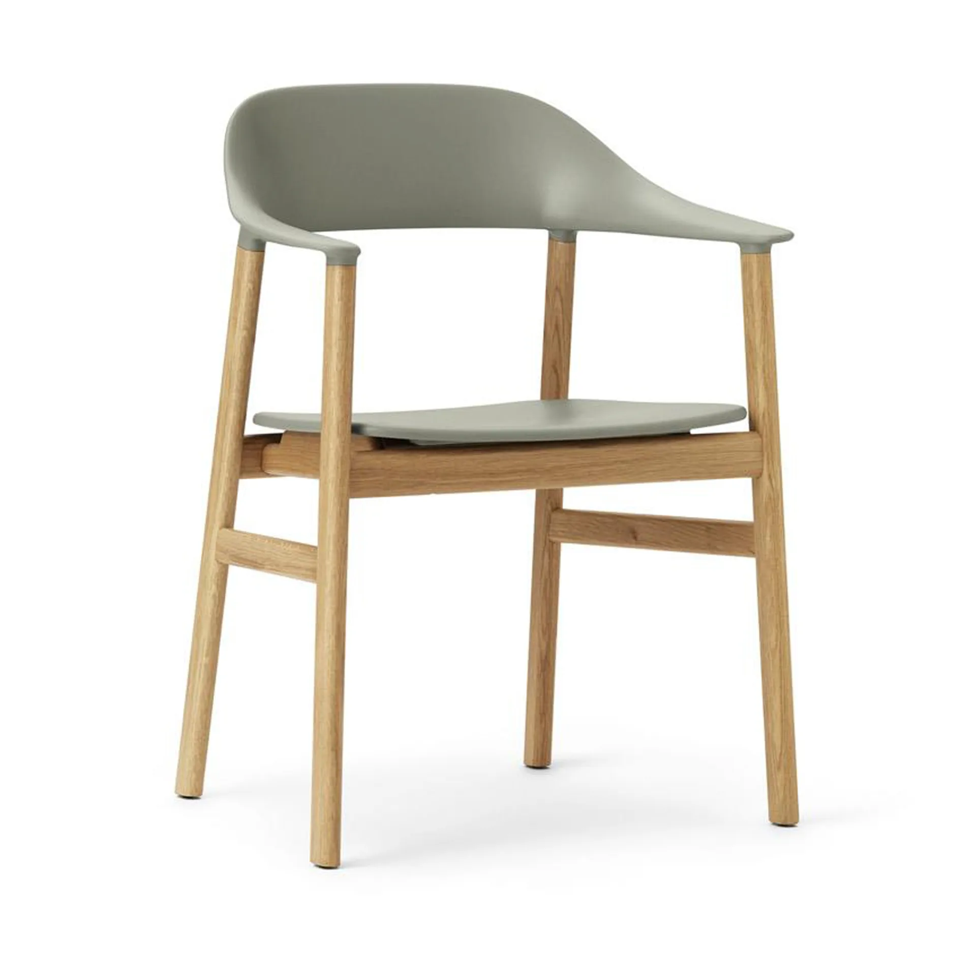 Silla Herit roble, Dusty Green Normann Copenhagen