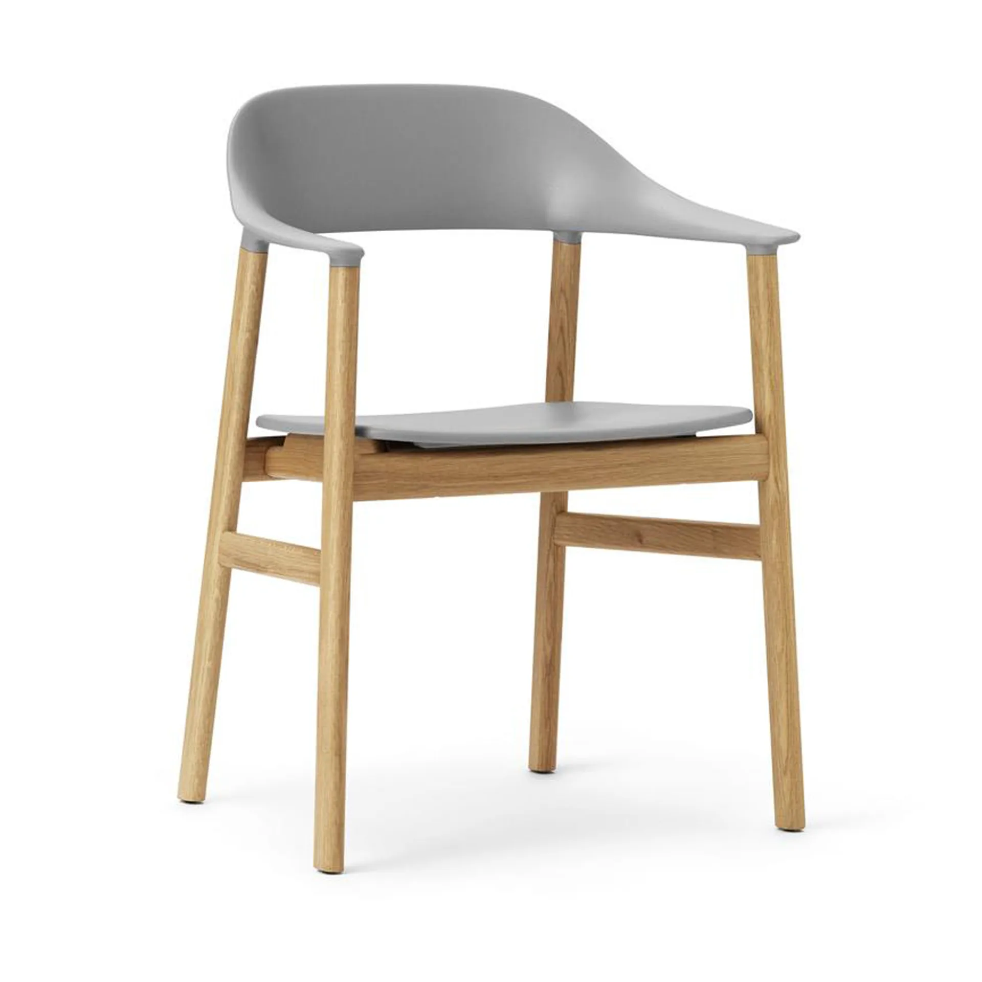 Silla Herit roble, Grey Normann Copenhagen