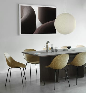 Silla Mat Chair - Seaweed-black steel - Normann Copenhagen