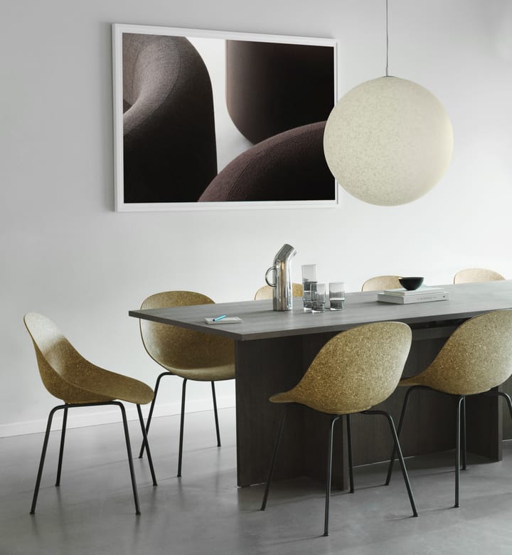 Silla Mat Chair, Seaweed-black steel Normann Copenhagen