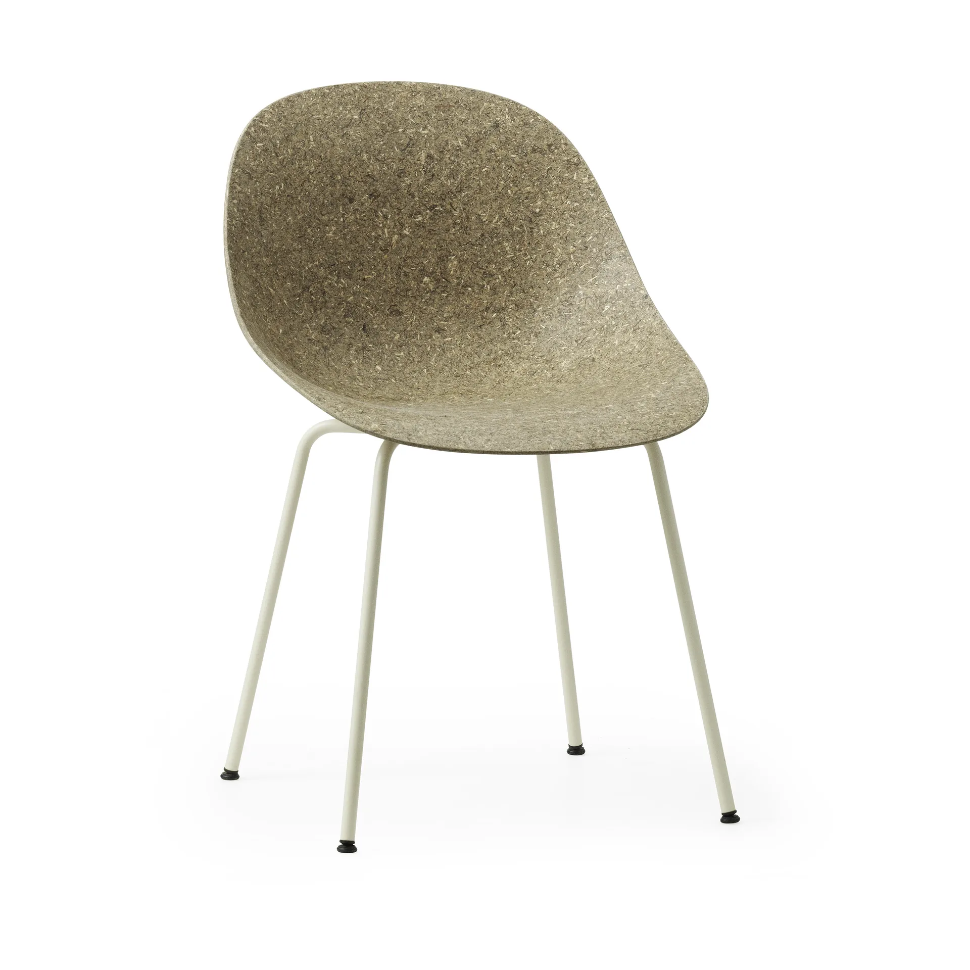 Silla Mat Chair, Seaweed-cream steel Normann Copenhagen