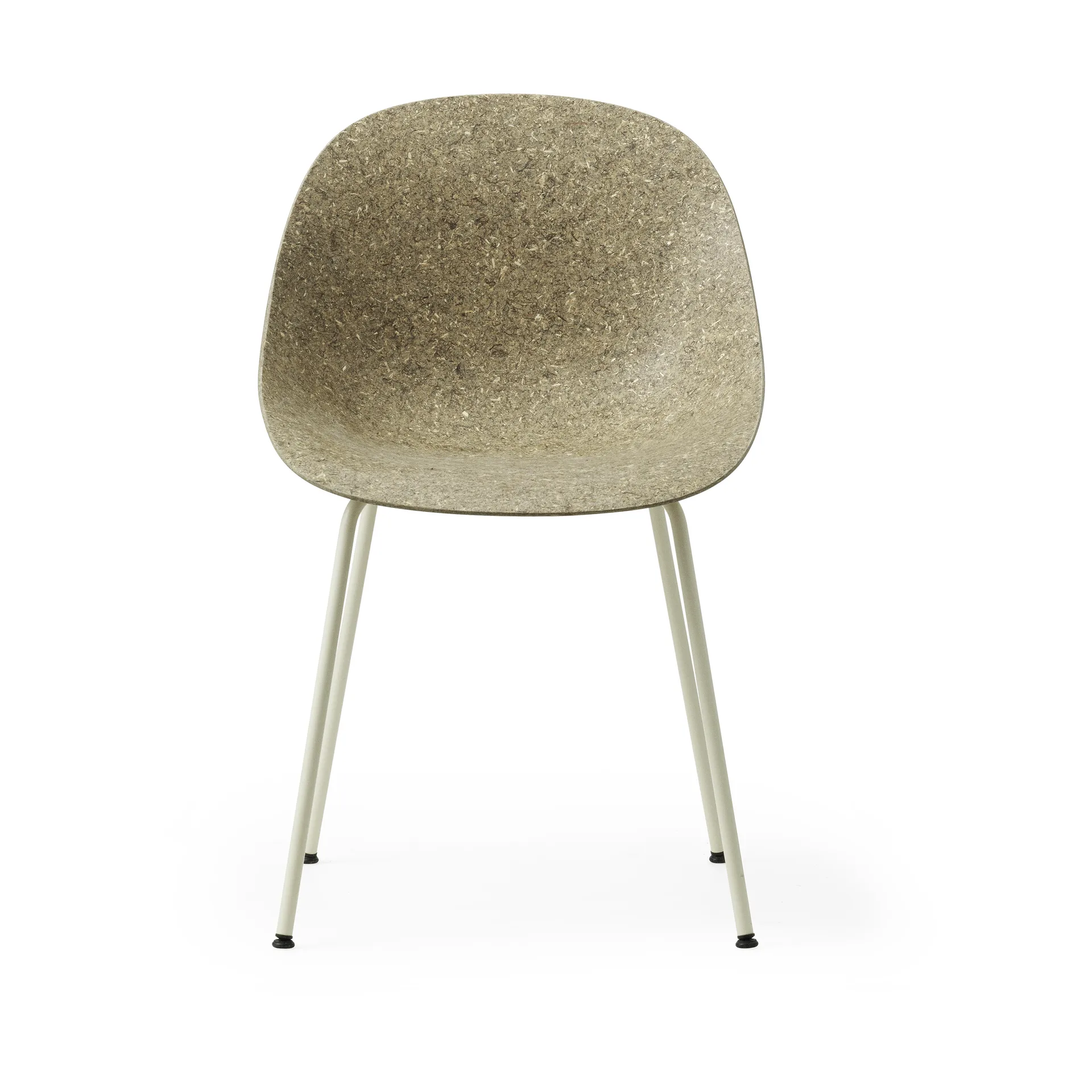 Silla Mat Chair, Seaweed-cream steel Normann Copenhagen