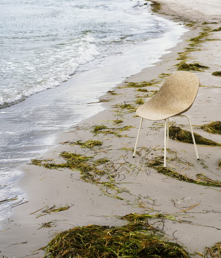 Silla Mat Chair - Seaweed-cream steel - Normann Copenhagen