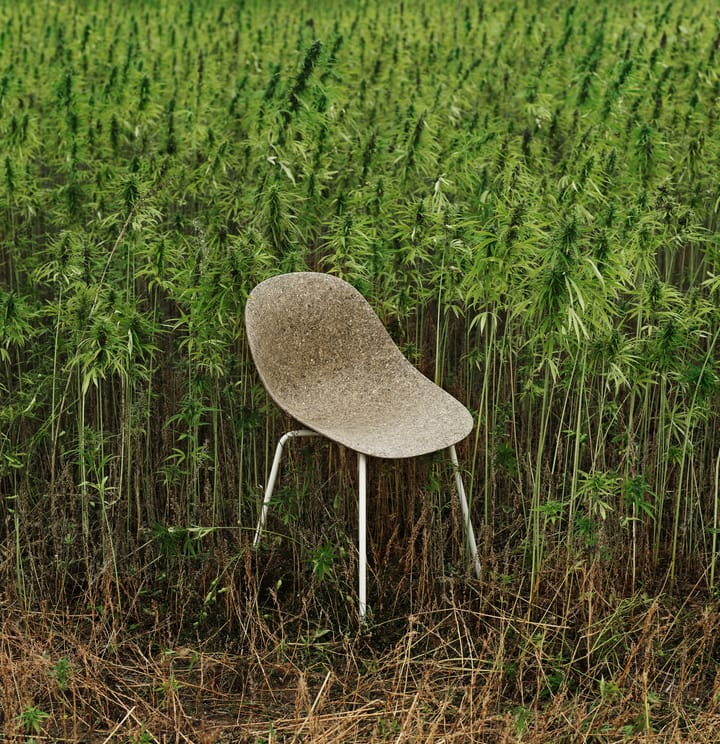 Silla Mat Chair, Seaweed-cream steel Normann Copenhagen