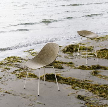 Silla Mat Chair - Seaweed-cream steel - Normann Copenhagen