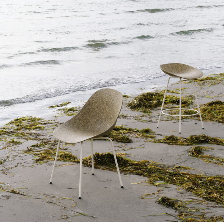 Silla Mat Chair, Seaweed-cream steel Normann Copenhagen