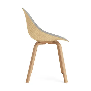 Silla Mat Chair tapizada por delante - Remix 133-hemp-haya   - Normann Copenhagen